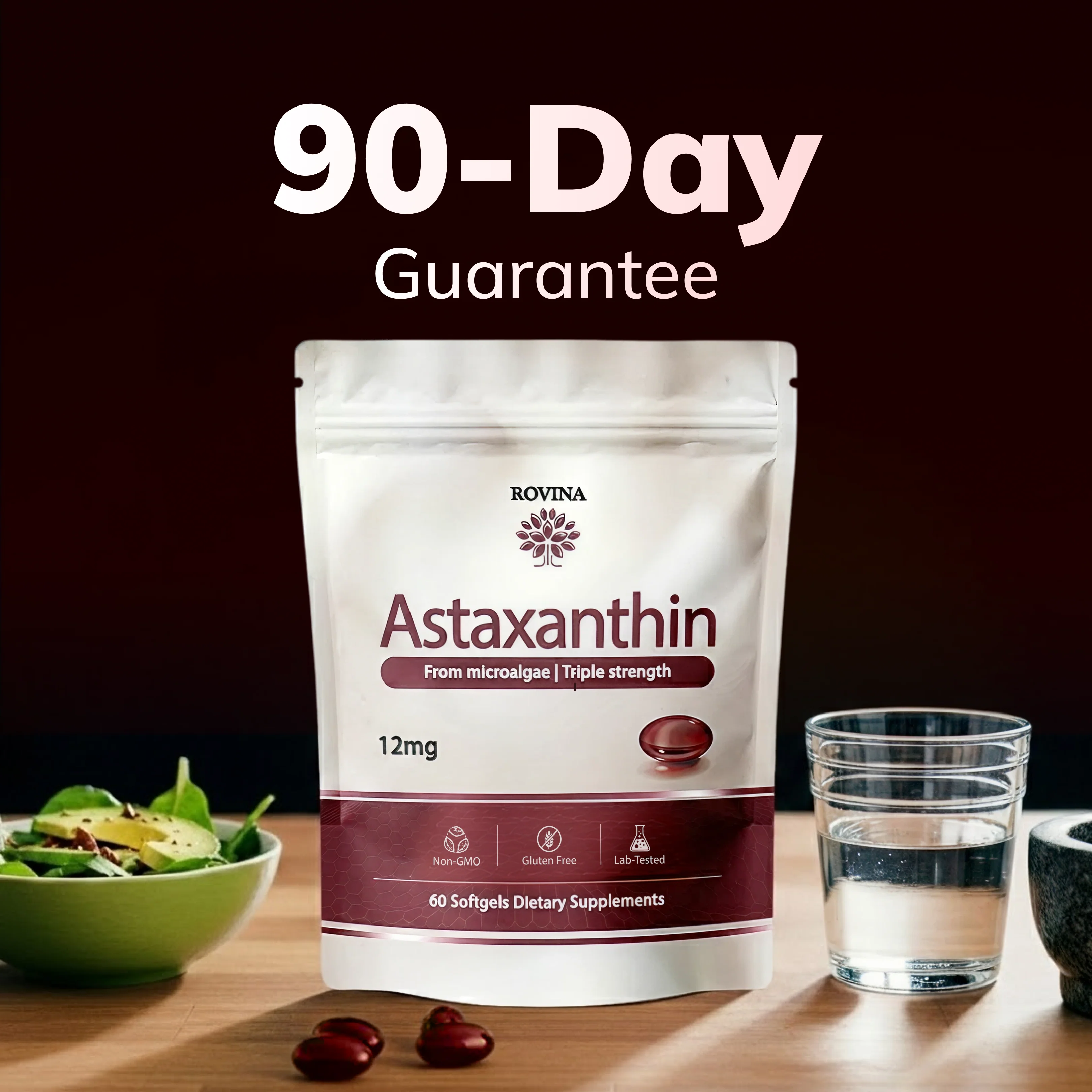 Rovina Astaxanthin | 12MG softgels - Image 11